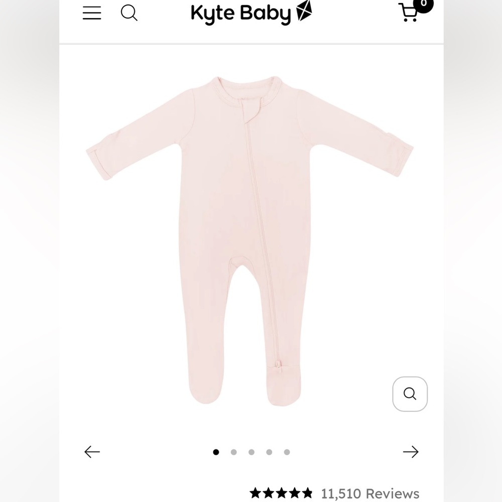 Kyte Baby Blush 3-6M